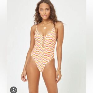 L*space women’s swimsuit Eco Chic econyl clover one piece